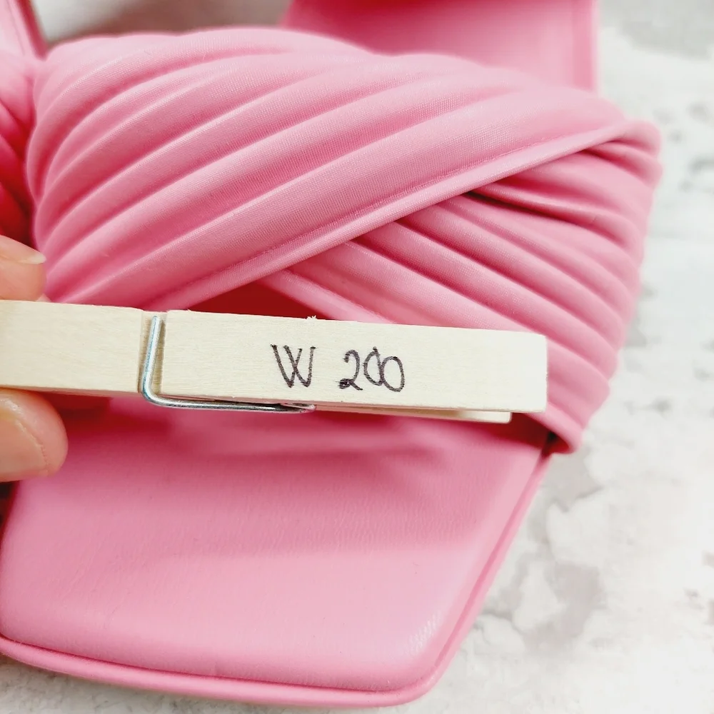 NEW Dolce Vita Women's Emeley Pink Slip-On Double Band Dress Sandals W200 - Picture 12 of 12